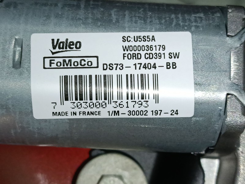 Recambio de motor limpia trasero para ford kuga iii (dfk) 2.5 duratec plug-in-hybrid referencia OEM IAM DS7317404BB  