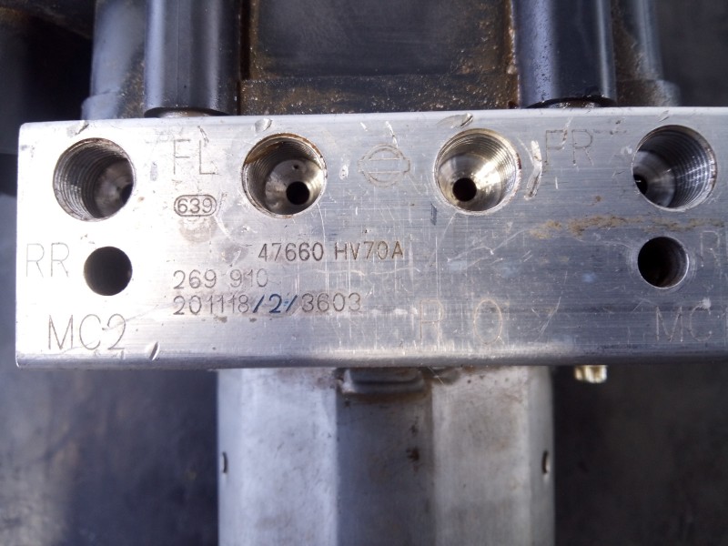 Recambio de abs para nissan qashqai (j11) acenta referencia OEM IAM 47660HV70A 2265106455 P3-B9-20-1