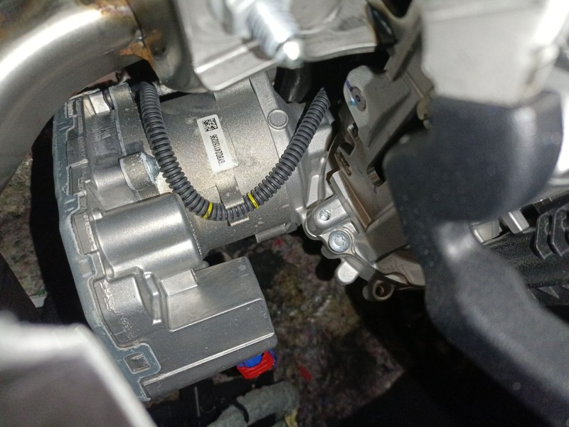 Recambio de columna direccion para ford kuga iii (dfk) 2.5 duratec plug-in-hybrid referencia OEM IAM E6YBO241150296  