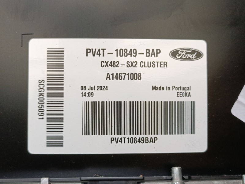 Recambio de cuadro instrumentos para ford kuga iii (dfk) 2.5 duratec plug-in-hybrid referencia OEM IAM PV4T10849BAP A14671008 