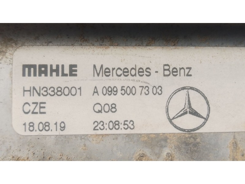 Recambio de radiador agua para mercedes-benz glc (x253) 220 d 4-matic (253.915) referencia OEM IAM   