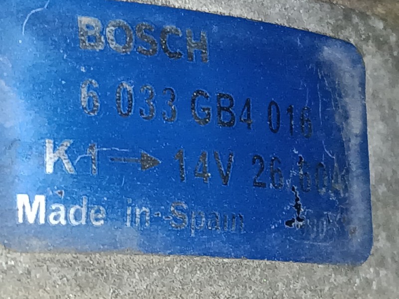 Recambio de alternador para nissan terrano ii (r20) 2.7 td 4wd referencia OEM IAM   