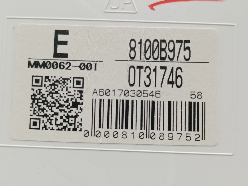 Recambio de cuadro instrumentos para mitsubishi l200 / triton (kj_, kk_, kl_) 2.4 di-d 4wd (kj0t) referencia OEM IAM   
