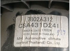 Recambio de ventilador calefaccion para mitsubishi l200 / triton (kj_, kk_, kl_) 2.4 di-d 4wd (kj0t) referencia OEM IAM 7802A312 2