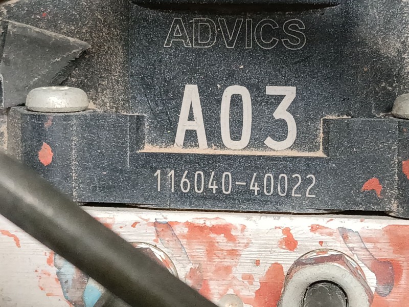 Recambio de abs para mitsubishi l200 / triton (kj_, kk_, kl_) 2.4 di-d 4wd (kj0t) referencia OEM IAM 11604040022  