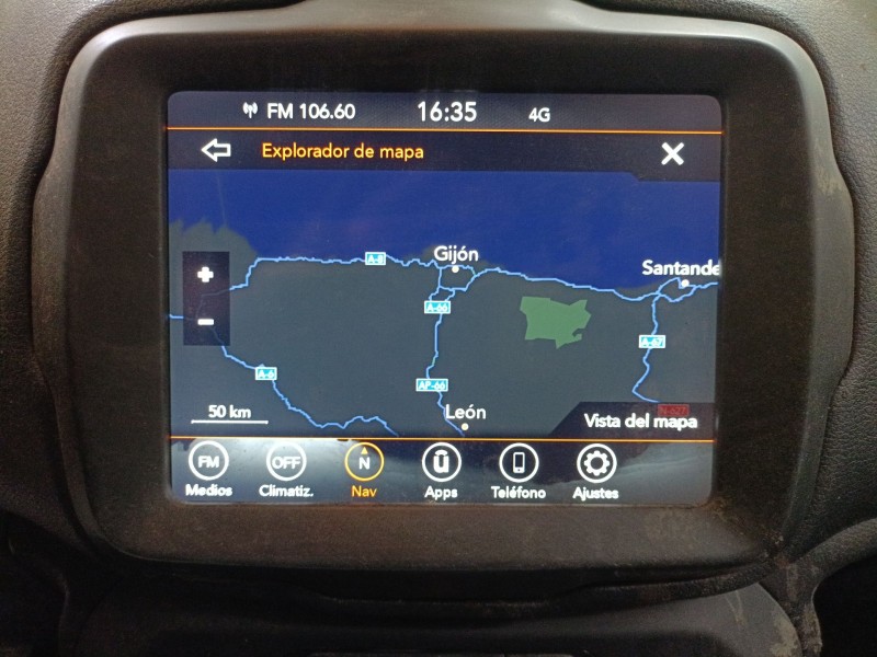 Recambio de sistema navegacion gps para jeep renegade suv (bu, b1, bv) 1.0 t-gdi referencia OEM IAM   