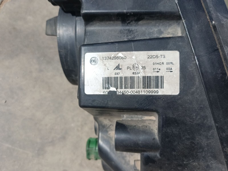 Recambio de faro izquierdo para fiat ducato furgoneta (250_) 130 multijet 2,3 d referencia OEM IAM 1374296080  
