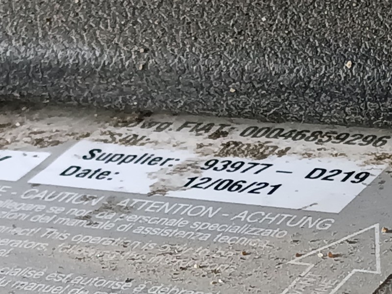 Recambio de centralita airbag para fiat ducato furgoneta (250_) 130 multijet 2,3 d referencia OEM IAM   