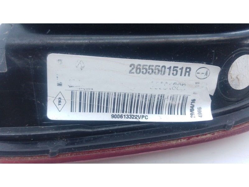 Recambio de piloto trasero izquierdo porton para renault kadjar (ha_, hl_) 1.6 dci 130 referencia OEM IAM   