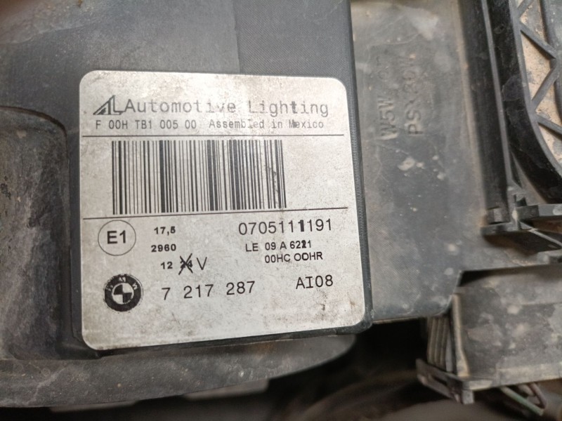 Recambio de faro izquierdo para bmw x3 (f25) xdrive 20 d referencia OEM IAM 7217287  