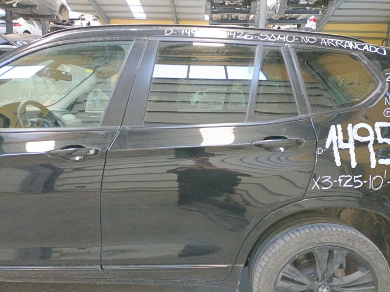 Recambio de puerta trasera izquierda para bmw x3 (f25) xdrive 20 d referencia OEM IAM   
