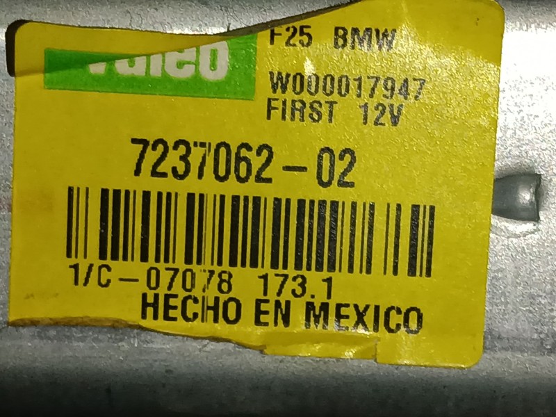Recambio de motor limpia trasero para bmw x3 (f25) xdrive 20 d referencia OEM IAM 723706202  