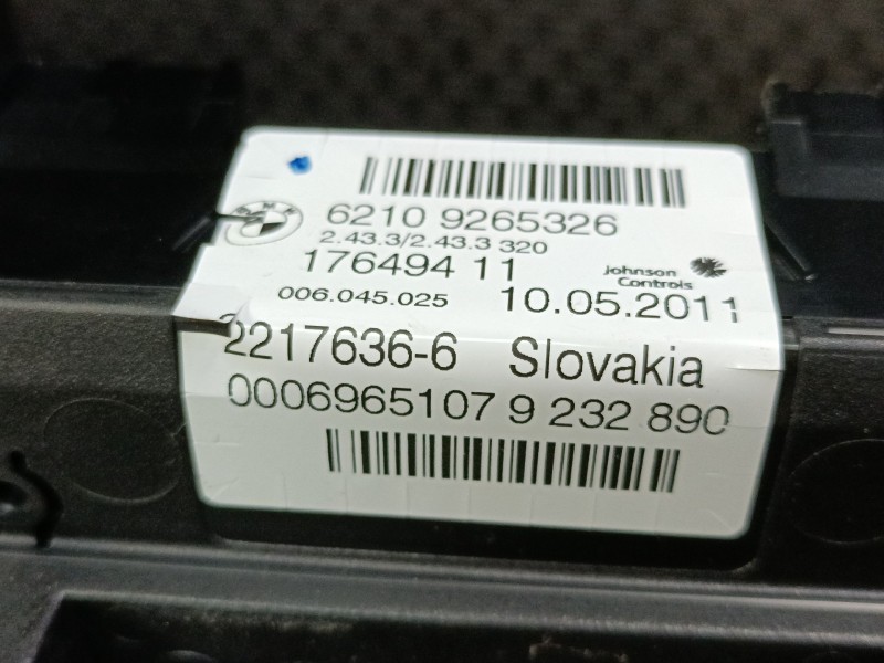 Recambio de cuadro instrumentos para bmw x3 (f25) xdrive 20 d referencia OEM IAM 17649411  