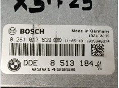 Recambio de centralita motor uce para bmw x3 (f25) xdrive 20 d referencia OEM IAM 8513184 0281017639  2