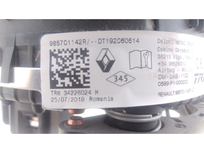 Recambio de airbag delantero izquierdo para dacia dokker ambiance referencia OEM IAM   