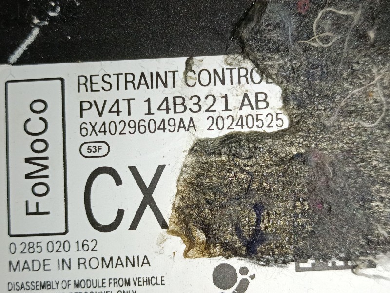 Recambio de kit airbag para ford kuga iii (dfk) 2.5 duratec plug-in-hybrid referencia OEM IAM PV4T14B321AB 6X40296049AA 