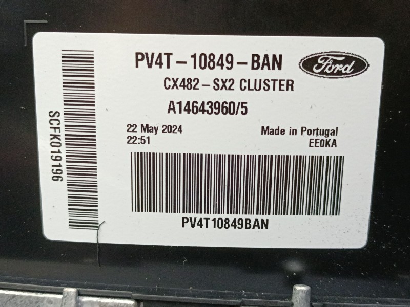 Recambio de cuadro instrumentos para ford kuga iii (dfk) 2.5 duratec plug-in-hybrid referencia OEM IAM   