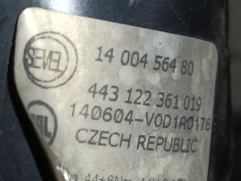 Recambio de motor limpia delantero para fiat scudo furgoneta (270_, 272_) 1.6 d multijet referencia OEM IAM   