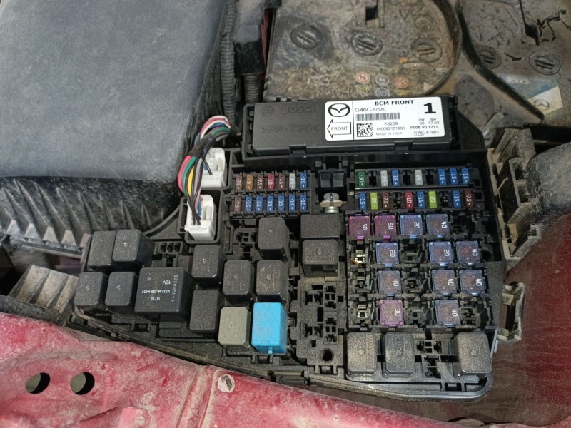 Recambio de caja reles / fusibles para mazda cx-5 van (ke_) skyactiv-d (kef9) referencia OEM IAM G46C675X0  