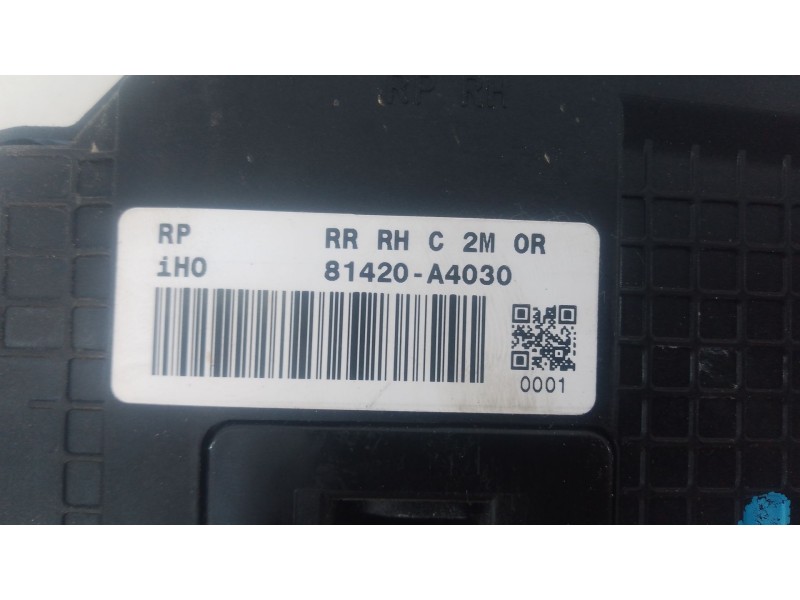 Recambio de cerradura puerta trasera derecha para kia carens ( ) drive referencia OEM IAM   