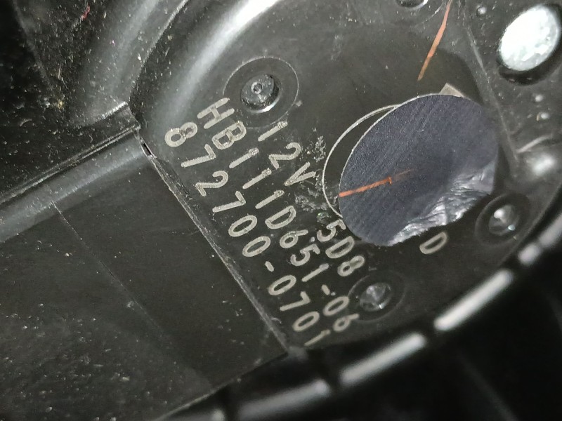 Recambio de ventilador calefaccion para mazda cx-5 van (ke_) skyactiv-d (kef9) referencia OEM IAM   