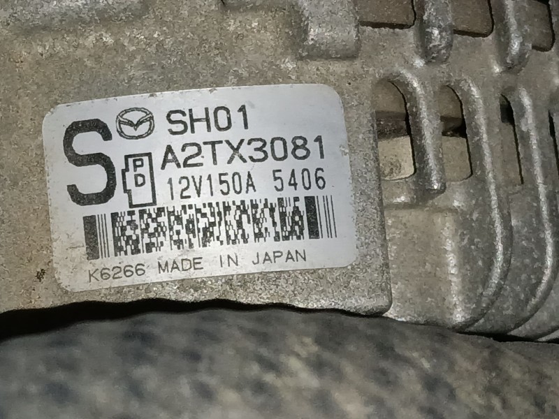 Recambio de alternador para mazda cx-5 van (ke_) skyactiv-d (kef9) referencia OEM IAM   