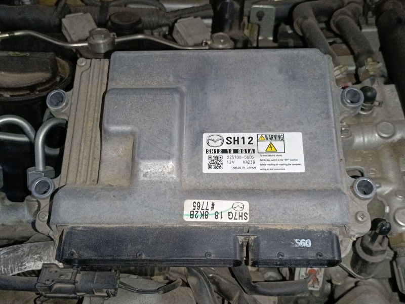 Recambio de centralita motor uce para mazda cx-5 van (ke_) skyactiv-d (kef9) referencia OEM IAM SH1218881A 2757005605 