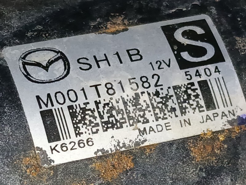 Recambio de motor arranque para mazda cx-5 van (ke_) skyactiv-d (kef9) referencia OEM IAM M001T81582  