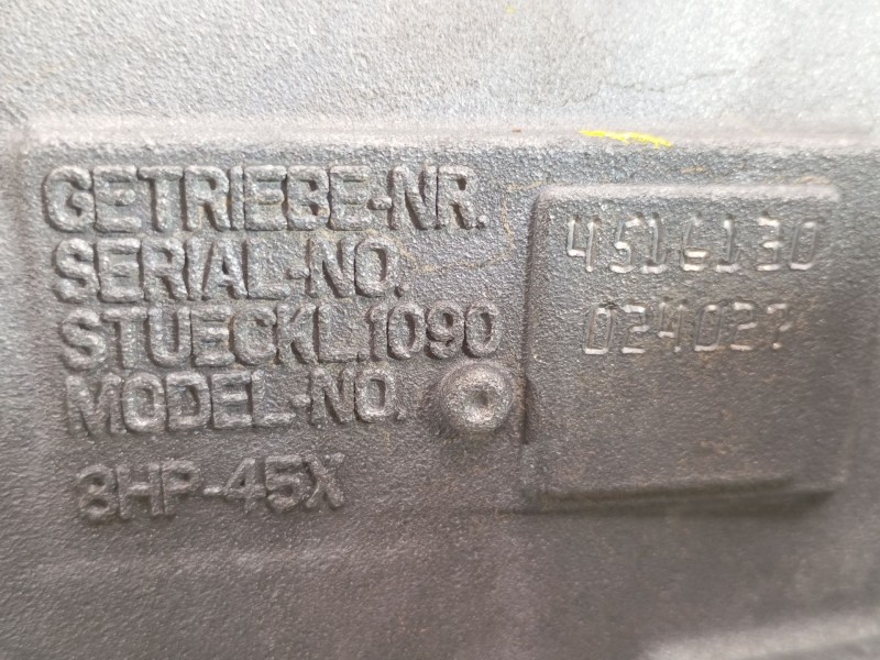 Recambio de caja cambios para bmw x3 (f25) xdrive 20 d referencia OEM IAM GA8HP45Z  