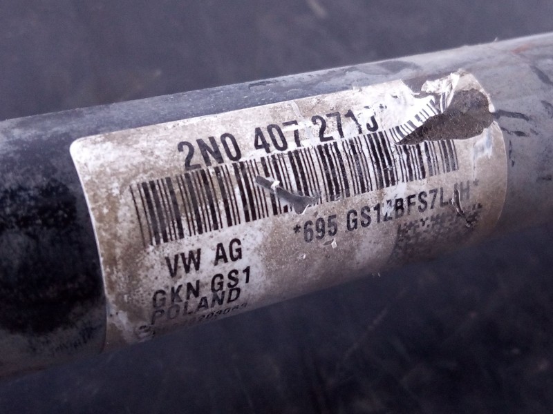 Recambio de transmision delantera izquierda para volkswagen crafter kasten referencia OEM IAM 2N0407271J  P1-B6-37