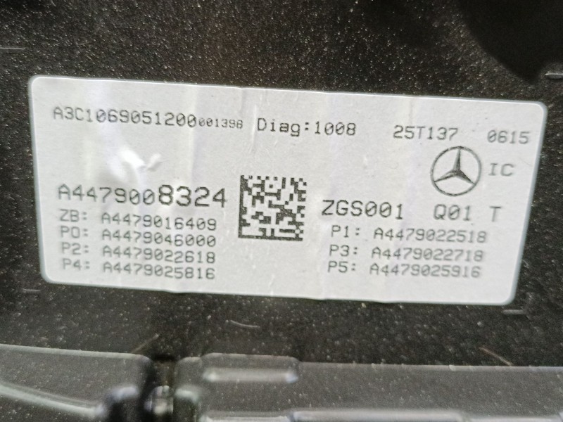 Recambio de cuadro instrumentos para mercedes-benz vito tourer (w447) 114 cdi 4-matic (447.701, 447.703, 447.705) referencia OEM