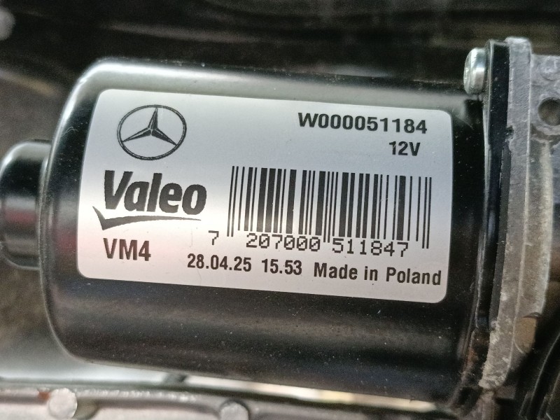 Recambio de motor limpia delantero para mercedes-benz vito tourer (w447) 114 cdi 4-matic (447.701, 447.703, 447.705) referencia 