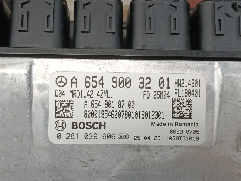 Recambio de centralita motor uce para mercedes-benz vito tourer (w447) 114 cdi 4-matic (447.701, 447.703, 447.705) referencia OE