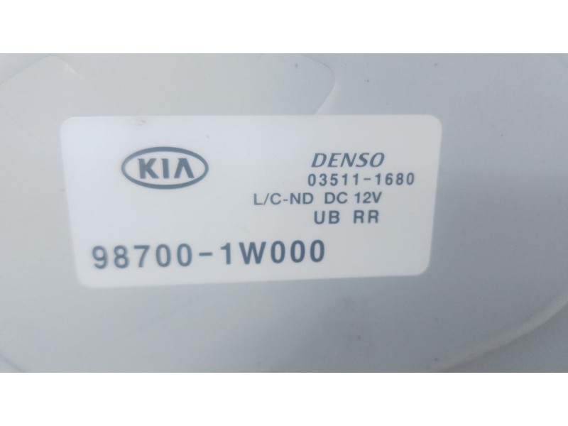 Recambio de motor limpia trasero para kia rio concept referencia OEM IAM 987001W000  