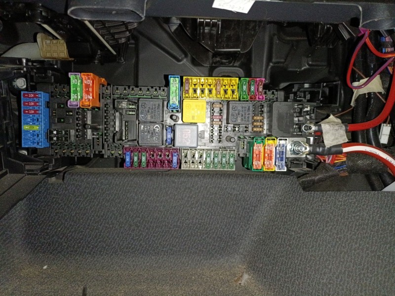 Recambio de caja reles / fusibles para mercedes-benz vito tourer (w447) 114 cdi 4-matic (447.701, 447.703, 447.705) referencia O