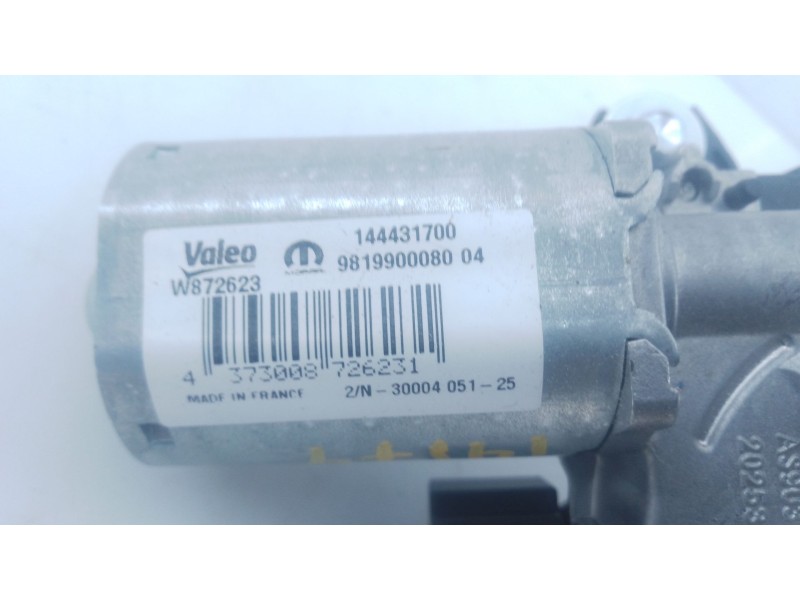 Recambio de motor limpia trasero para opel corsa f (p2jo) 1.2 (68) referencia OEM IAM 9819900080  