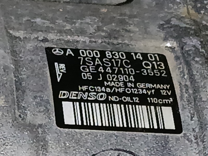 Recambio de compresor aire acondicionado para mercedes-benz vito tourer (w447) 114 cdi 4-matic (447.701, 447.703, 447.705) refer