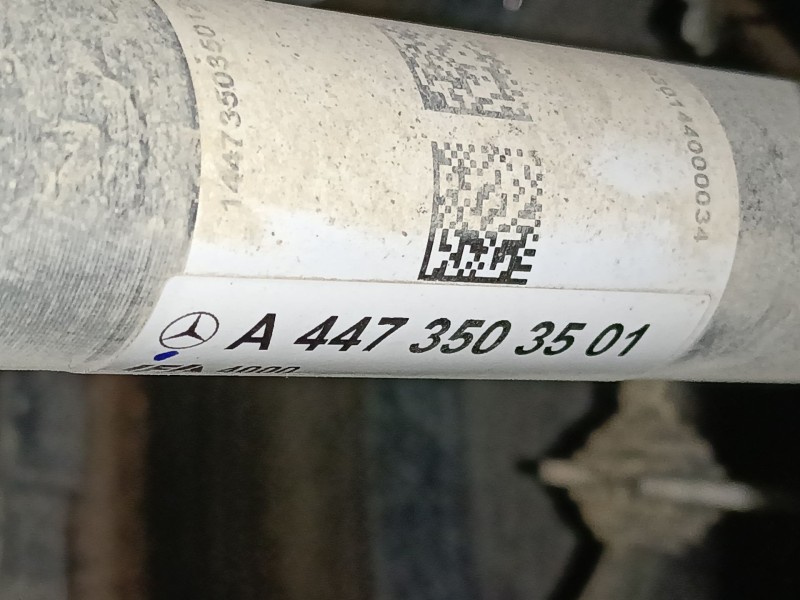 Recambio de transmision trasera derecha para mercedes-benz vito tourer (w447) 114 cdi 4-matic (447.701, 447.703, 447.705) refere