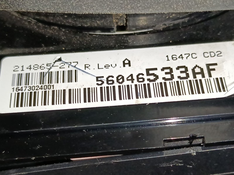 Recambio de anillo airbag para dodge nitro 2.8 crd 4wd referencia OEM IAM   