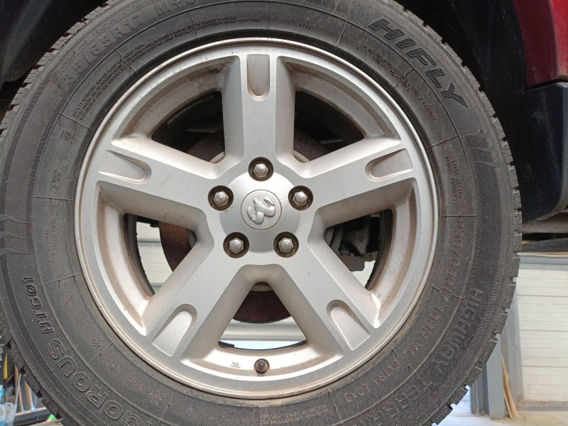 Recambio de llanta sin neumatico para dodge nitro 2.8 crd 4wd referencia OEM IAM 17 PULGADAS  