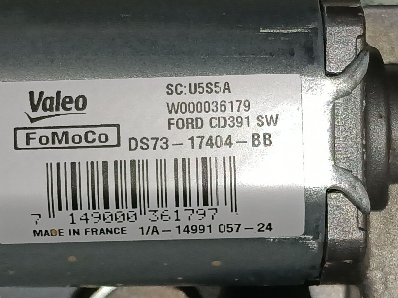 Recambio de motor limpia trasero para ford kuga iii (dfk) 2.5 duratec plug-in-hybrid referencia OEM IAM DS7317404BB  