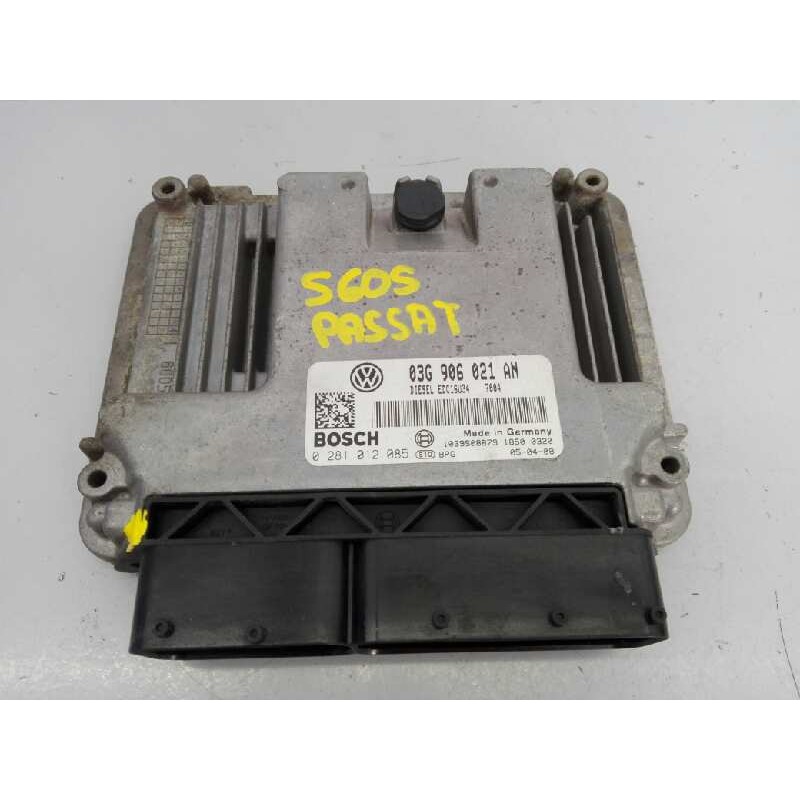 Recambio de centralita motor uce para volkswagen passat berlina (3c2) edition referencia OEM IAM 0281012085 03G906021AN 