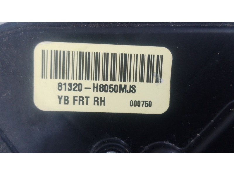 Recambio de cerradura puerta delantera derecha para kia stonic (yb) 1.0 t-gdi eco-dynamics+ referencia OEM IAM   