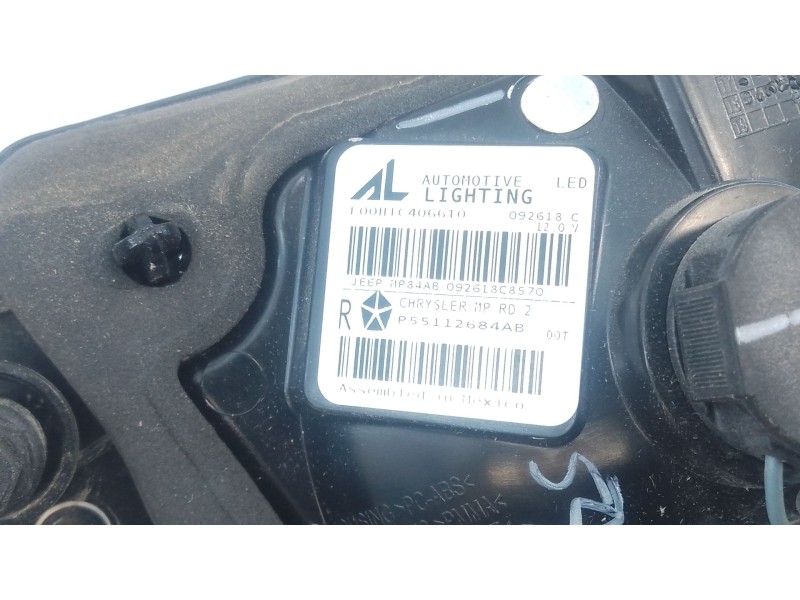 Recambio de piloto trasero derecho porton para jeep compass (mp, m6, mv, m7) 1.4 multiair referencia OEM IAM   