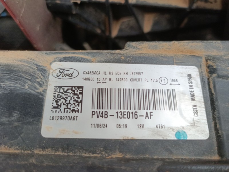 Recambio de faro derecho xenon para ford kuga iii (dfk) 2.5 duratec plug-in-hybrid referencia OEM IAM PV4B13E016AF  