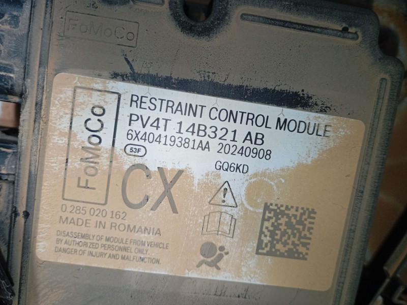 Recambio de kit airbag para ford puma (j2k, cf7) 1.0 ecoboost mhev referencia OEM IAM PV4T14B321AB  