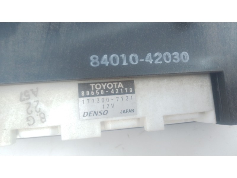Recambio de mando climatizador para toyota rav 4 (a2) 2.0 d-4d executive 4x4 (2003) referencia OEM IAM   