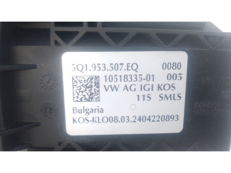 Recambio de mando intermitentes para volkswagen caddy v furgoneta/monovolumen (sba, sbh) 2.0 tdi bmt referencia OEM IAM   