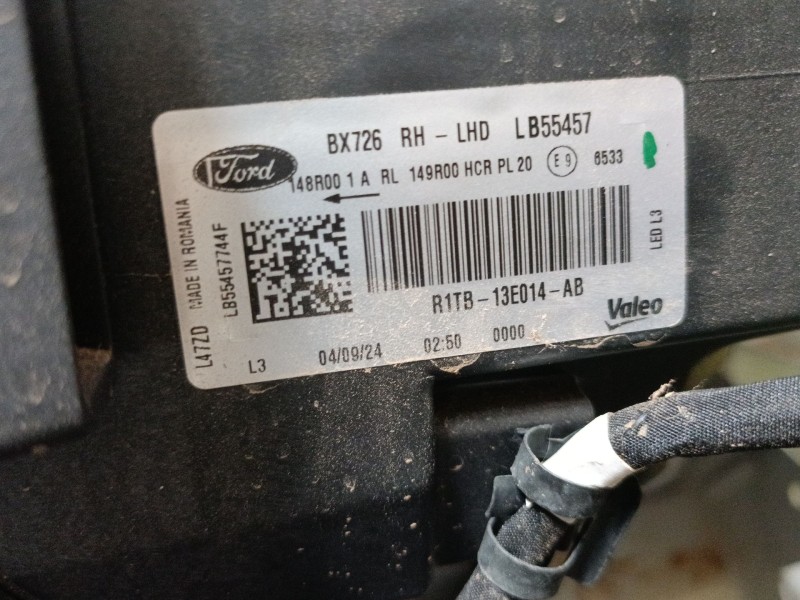 Recambio de faro derecho xenon para ford puma (j2k, cf7) 1.0 ecoboost mhev referencia OEM IAM   