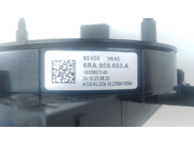 Recambio de anillo airbag para volkswagen t-cross (c11, d31) 1.0 tsi referencia OEM IAM 6RA959653A  